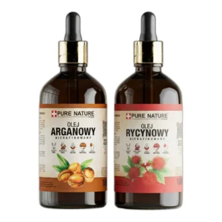 Argan and Ricinus communis Oil Blend 2×100ml Research Use — zdjęcie 1